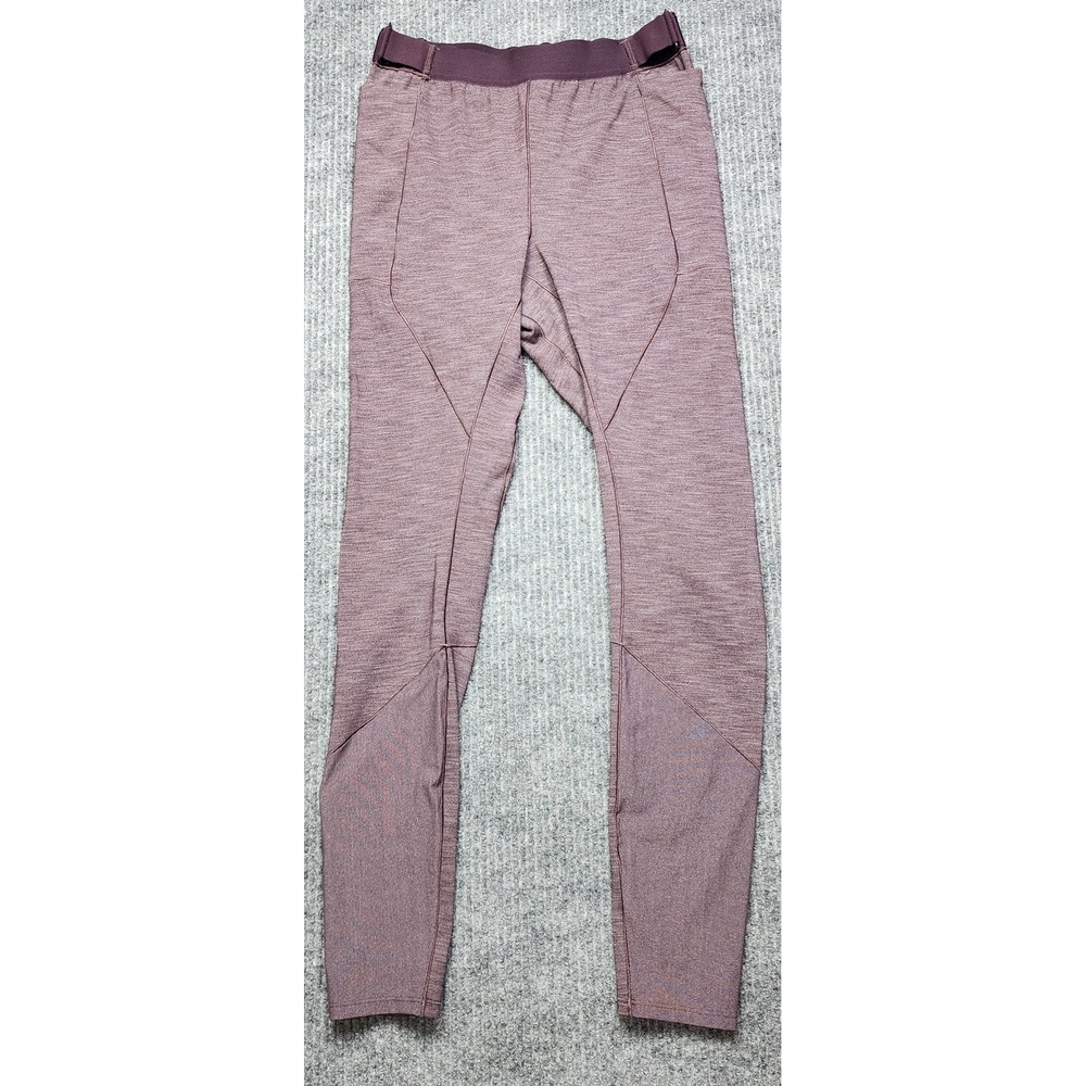 Lululemon The Lab Womens Heathered Purple Performance Leggings Size 6 Adjustable